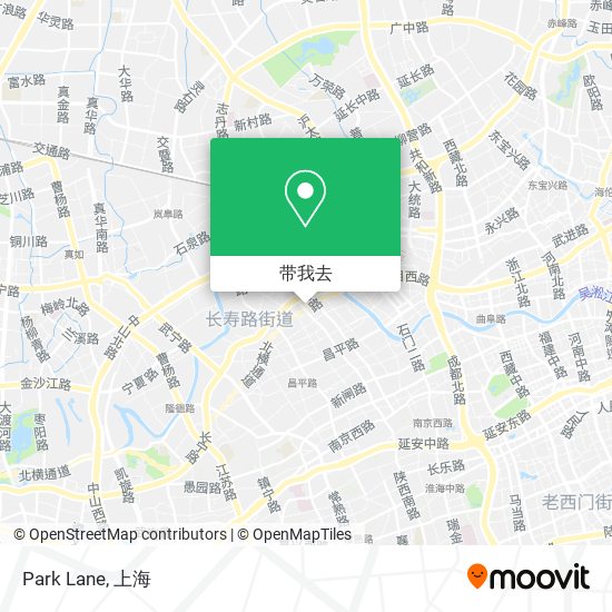 Park Lane地图