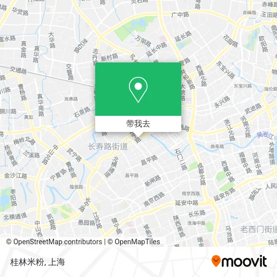 桂林米粉地图