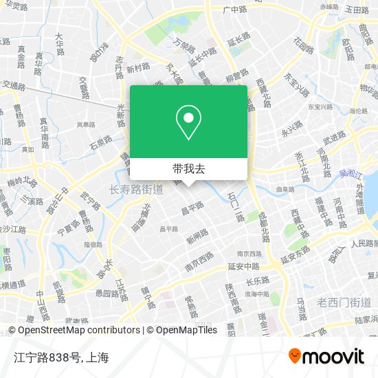 江宁路838号地图