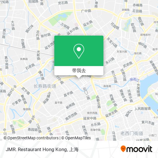 JMR. Restaurant Hong Kong地图