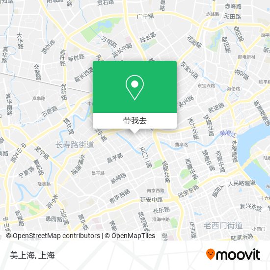 美上海地图