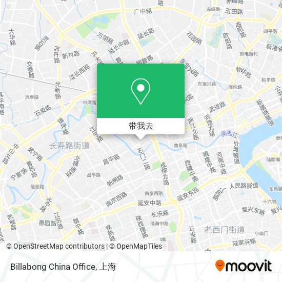 Billabong China Office地图