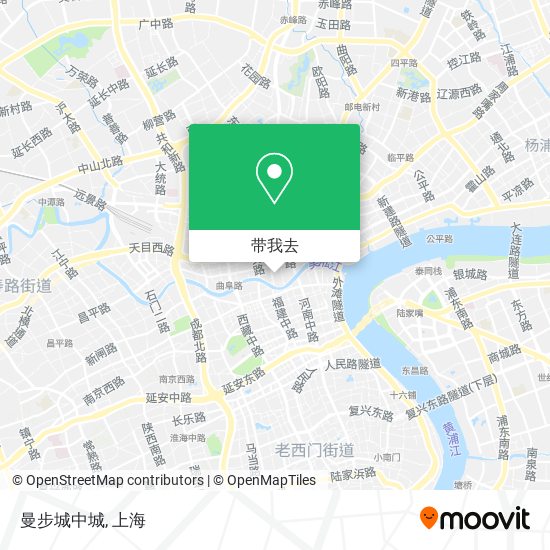 曼步城中城地图