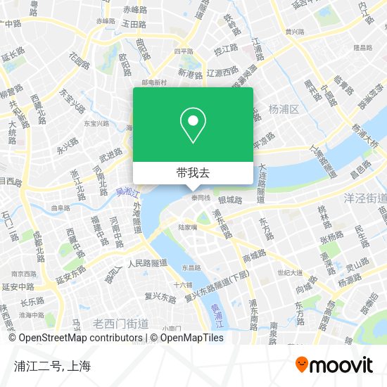 浦江二号地图