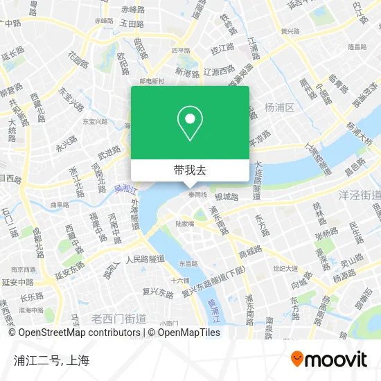 浦江二号地图