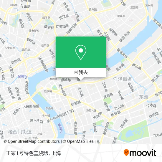 王家1号特色盖浇饭地图