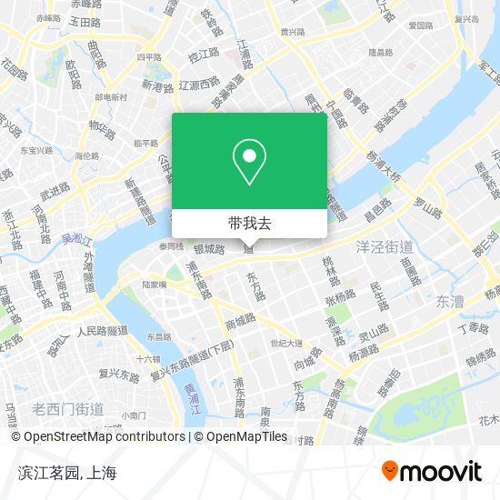 滨江茗园地图