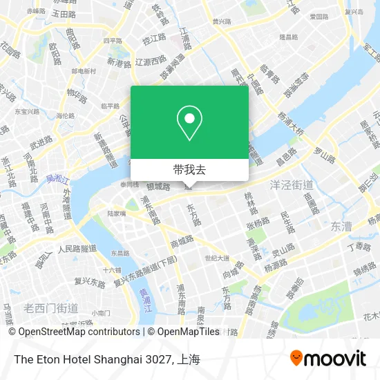 The Eton Hotel Shanghai 3027地图