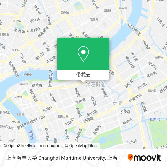 上海海事大学 Shanghai Maritime University地图