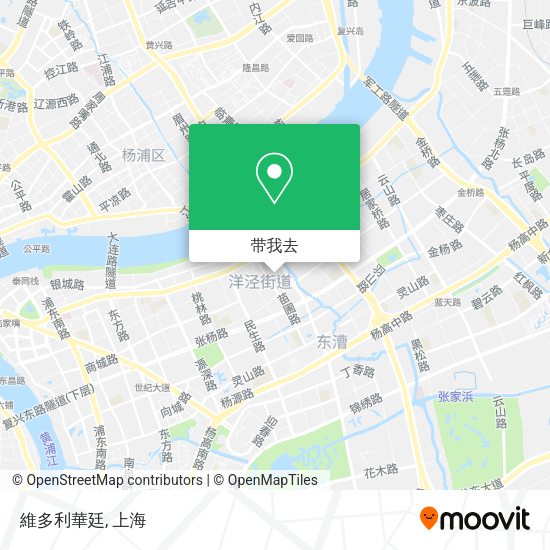 維多利華廷地图