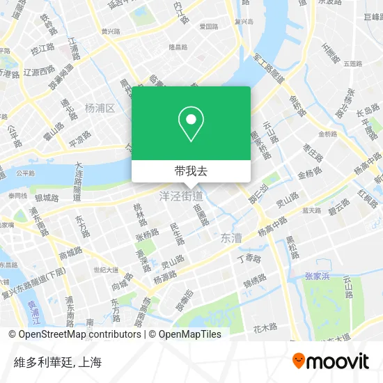 維多利華廷地图