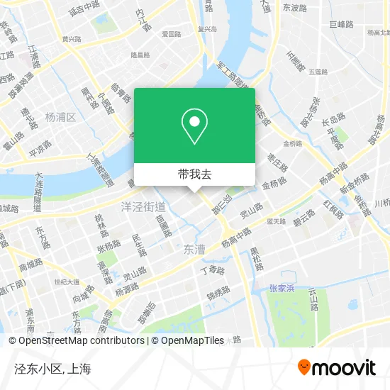 泾东小区地图
