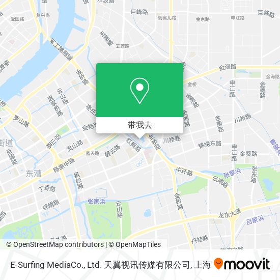 E-Surfing MediaCo., Ltd. 天翼视讯传媒有限公司地图