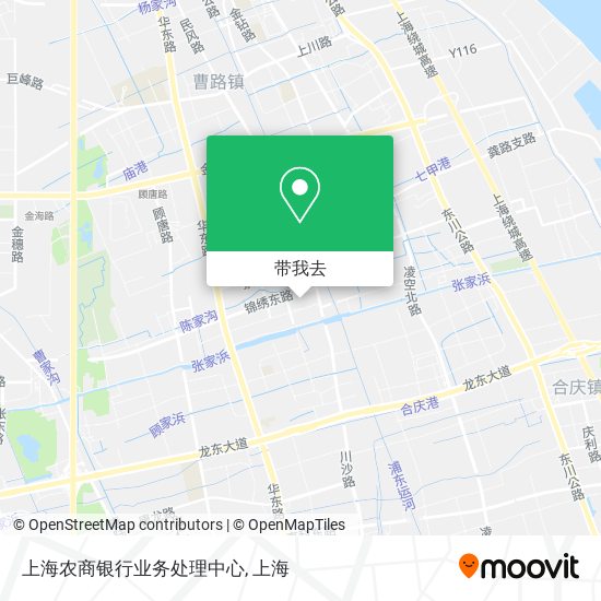 上海农商银行业务处理中心地图