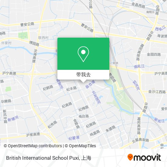 British International School Puxi地图