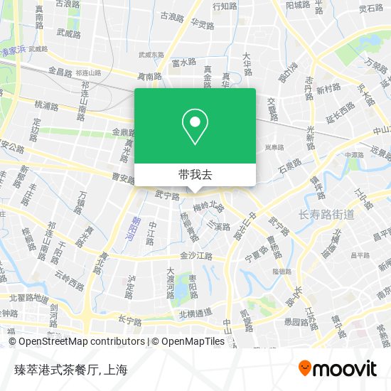 臻萃港式茶餐厅地图