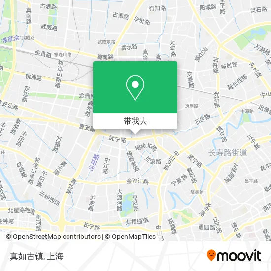 真如古镇地图