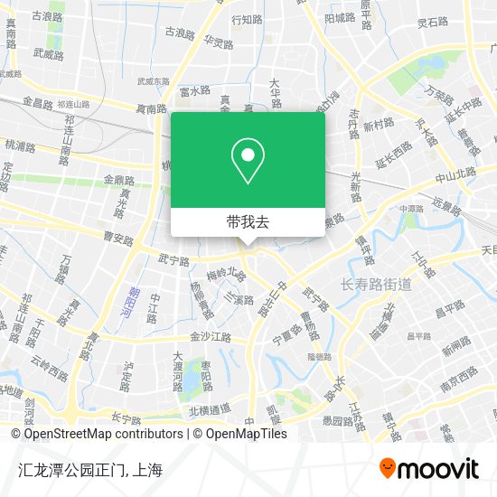 汇龙潭公园正门地图
