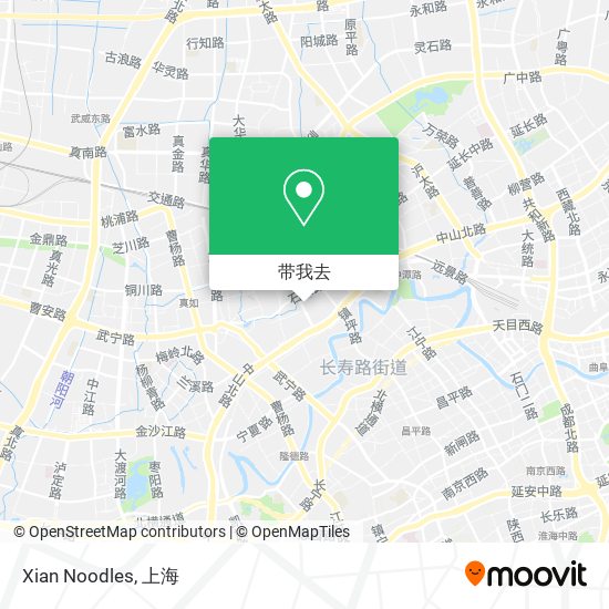 Xian Noodles地图