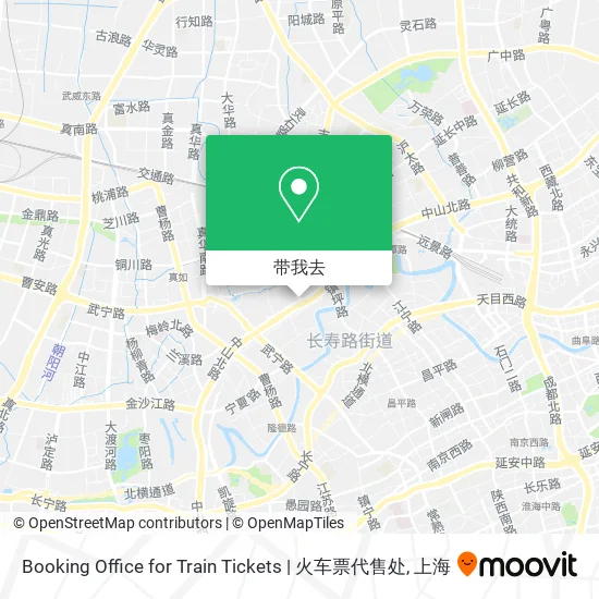 Booking Office for Train Tickets | 火车票代售处地图