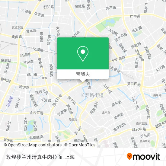 敦煌楼兰州清真牛肉拉面地图