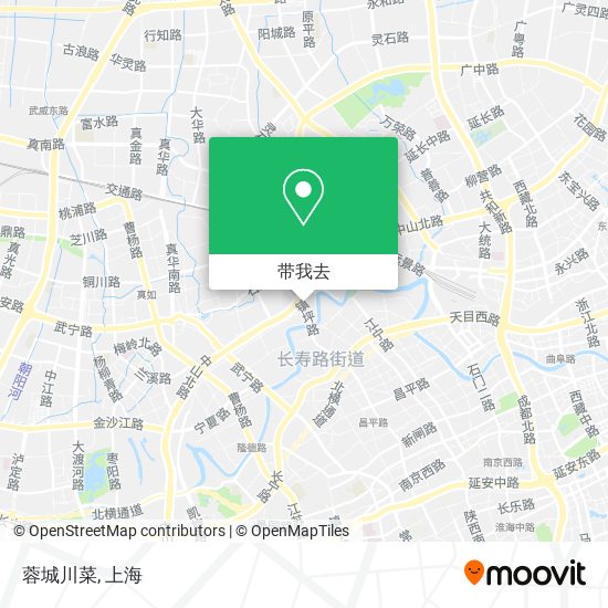 蓉城川菜地图