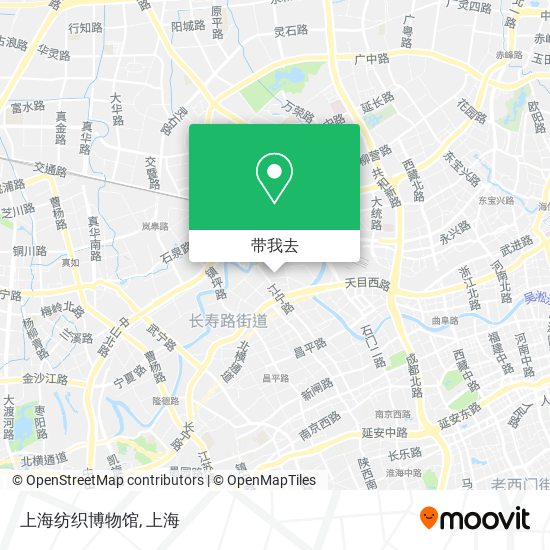 上海纺织博物馆地图