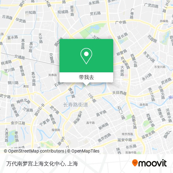 万代南梦宫上海文化中心地图