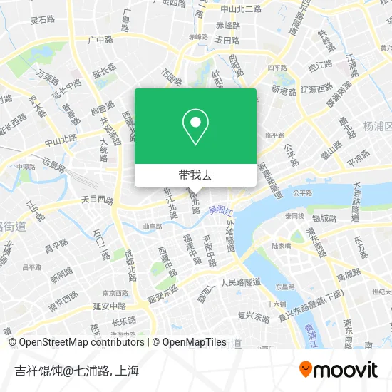 吉祥馄饨@七浦路地图