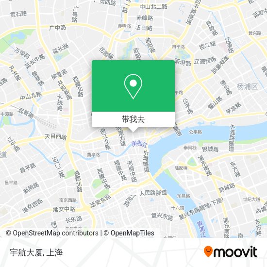 宇航大厦地图