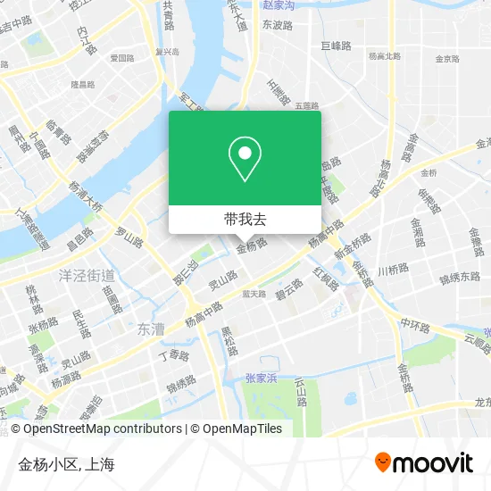 金杨小区地图