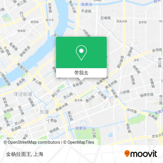 金杨拉面王地图