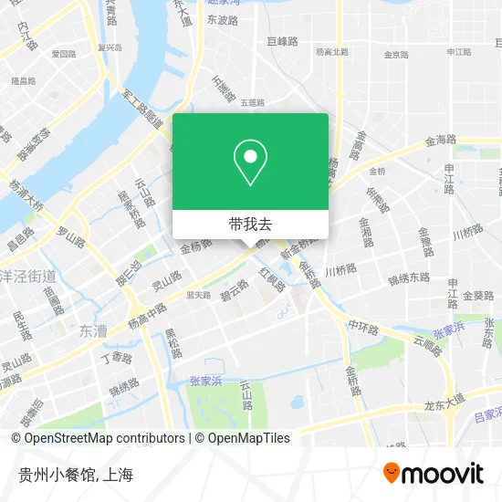 贵州小餐馆地图