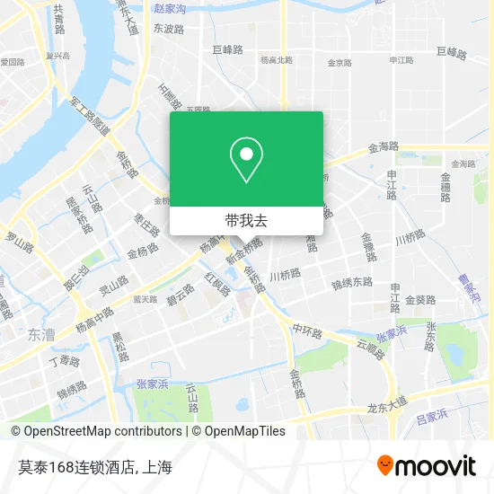 莫泰168连锁酒店地图