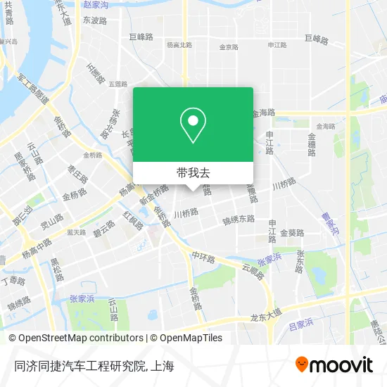 同济同捷汽车工程研究院地图