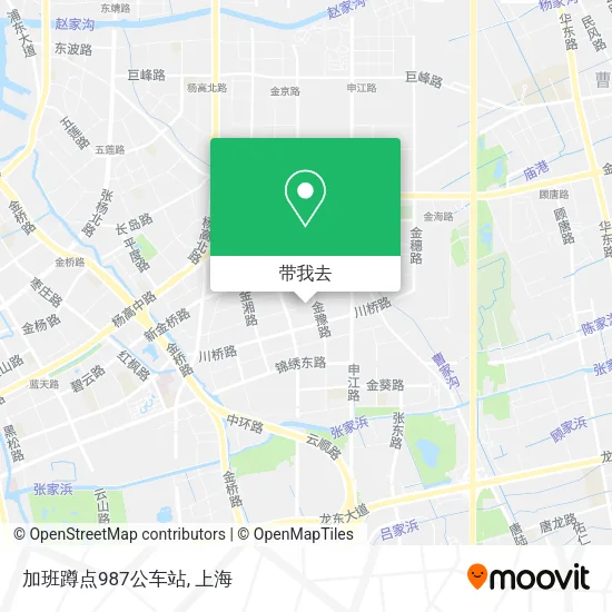 加班蹲点987公车站地图