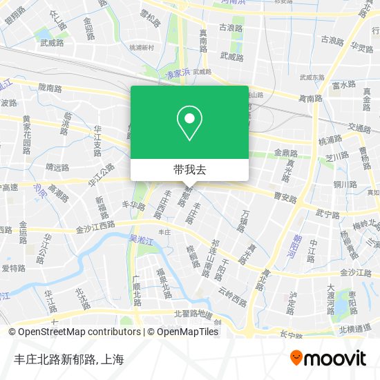 丰庄北路新郁路地图