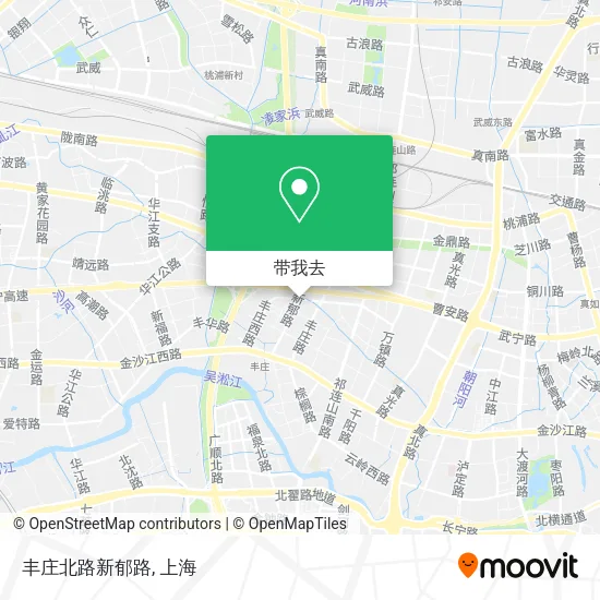 丰庄北路新郁路地图