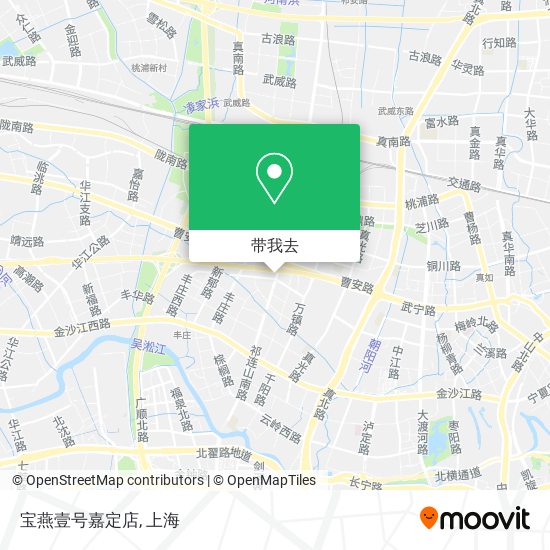 宝燕壹号嘉定店地图