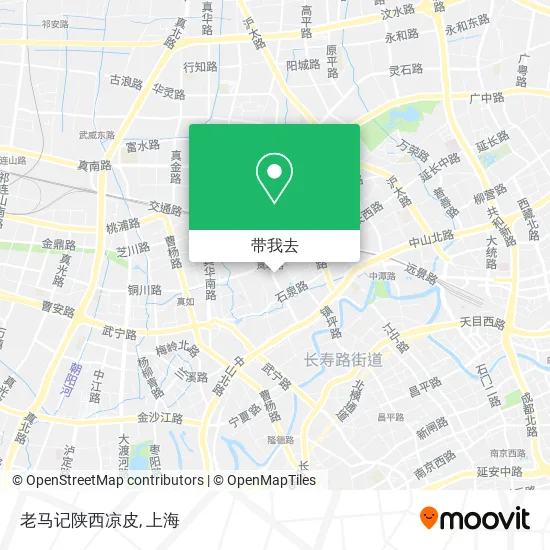 老马记陕西凉皮地图