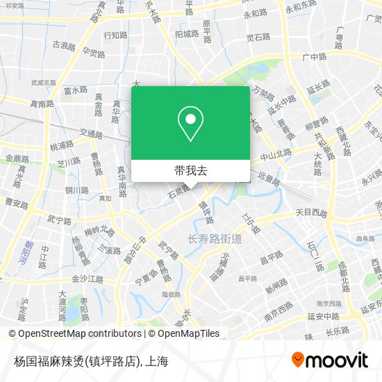 杨国福麻辣烫(镇坪路店)地图