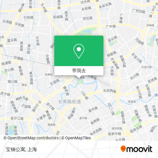 宝钢公寓地图