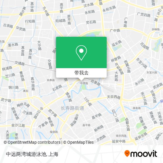 中远两湾城游泳池地图