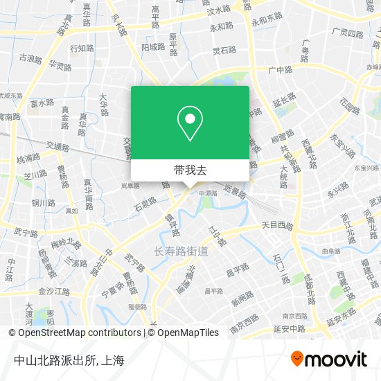 中山北路派出所地图