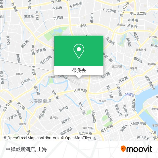 中祥戴斯酒店地图