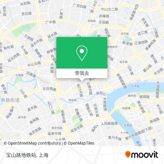 宝山路地铁站地图