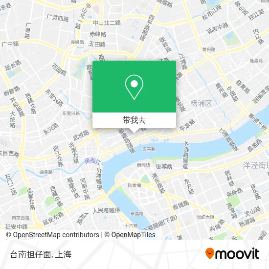 台南担仔面地图