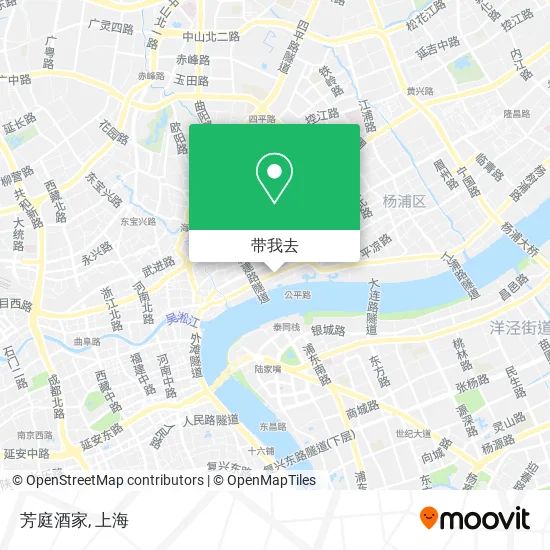芳庭酒家地图