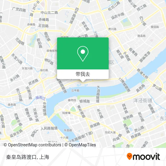 秦皇岛路渡口地图