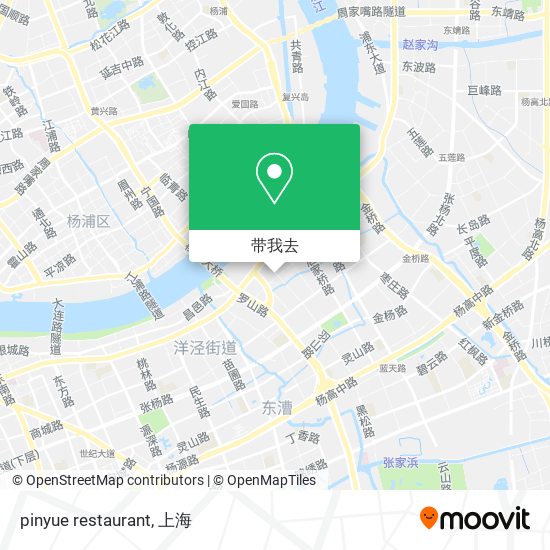 pinyue restaurant地图